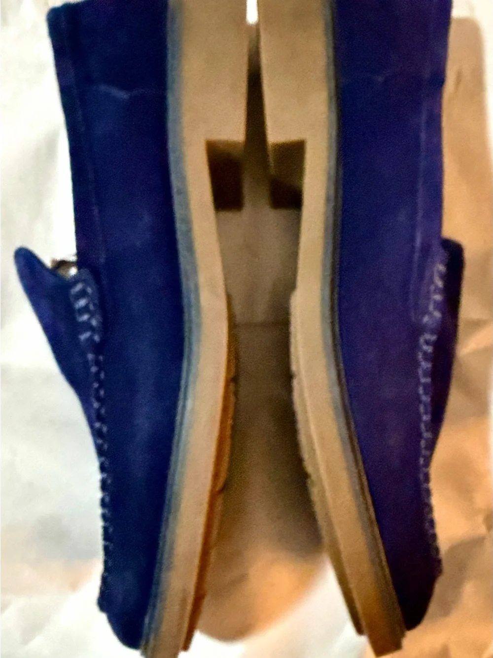 Calvin Klein Men’s ‘Vance’ Navy Suede Loafers